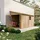TIMBELA Anbau-Gartenhaus 2,95 x 2,72 m Beige