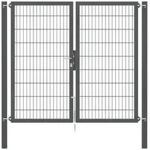 GAH Alberts Doppeltor 200 x 180 cm Anthrazit/Metall