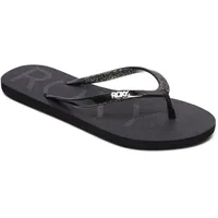 Roxy Viva Sparkle Sandale, Schwarz, 39 EU