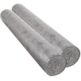 TolleTour Malervlies 50m Abdeckvlies Schutzvlies Vlies Anti-Rutsch Beschichtung 220g/m2 ---2 Stück - Grau