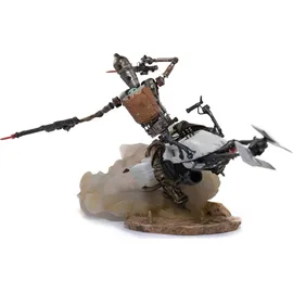 Iron Studios The Mandalorian - IG-11 and The Child Deluxe Statue 1/10 - Schwarz