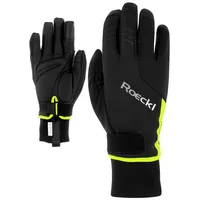 Roeckl SPORTS Herren Handschuhe - Black / Fluor Yellow
