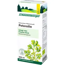Schoenenberger Naturreiner Pflanzensaft, Petersilie