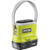 RYOBI - Elektrischer Mückenverteiler 18 V – Aktionsradius 20 m2 – 3 LED-Stimmungen – Lieferung mit 3 Abwehr-Tabletten, 1 Lithium-Batterie + 18 V 1,5 Ah und 1 Ladegerät 1,5 A – RBR180015S