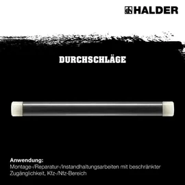 Halder Nylon-Durchschläger und Nylon-Klopfer, rückschlagfrei 12 mm