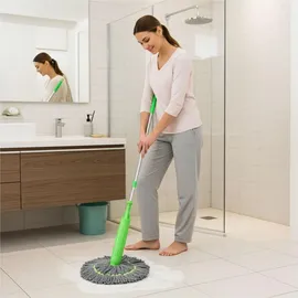 ideoon home Wischmopp mit Auswringfunktion ideoon Grün 2 St.