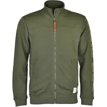 Top Gun Sweatjacke TG22007 in oliv | weiß S