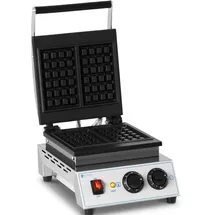 Royal Catering Waffeleisen Waffeleisen Silber