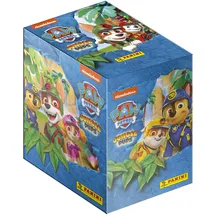 Panini Paw Patrol 004850BOX36F Mission Jungle Box mit 36 Hüllen