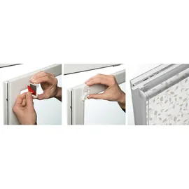 GARDINIA EASYFIX Rollo 55 x 180 cm weiß/Natur