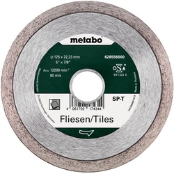 Metabo Diamanttrennscheibe Universal U 125 x 22,23 mm Fliesen Natursteinplatten