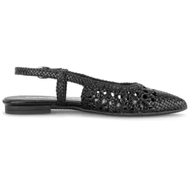 Gabor Sling Pumps schwarz Flecht-Optik 81.631.27 für Damen, schwarz, Größe 37 EU 4 UK