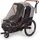 Bobike 2-in-1-Kinderanhänger grau