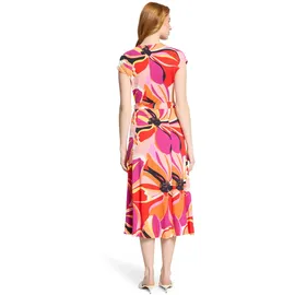 Betty Barclay Jerseykleid Blumenprint Rot/Pink 46