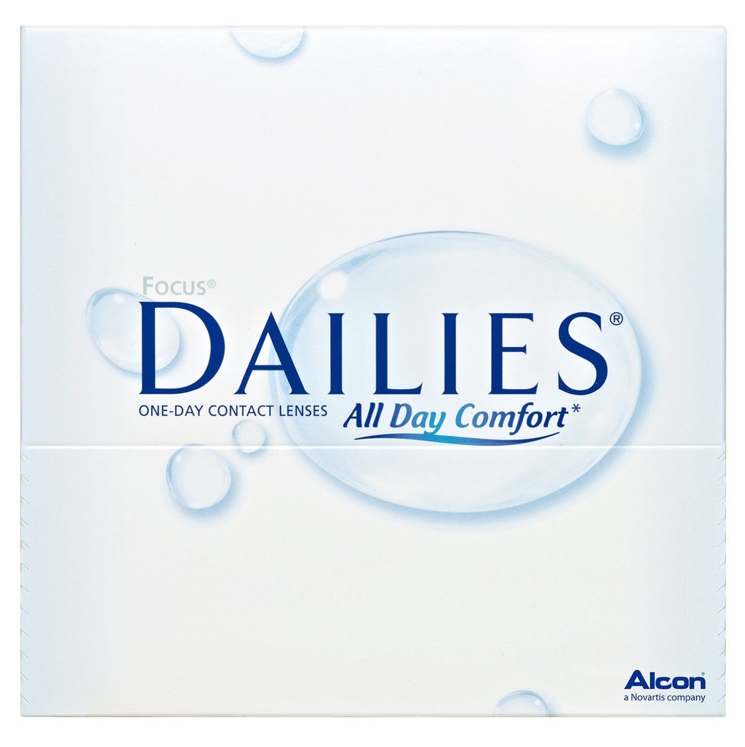 Focus® DAILIES® All Day Comfort, Tageslinsen 90er Box-+ 6,00