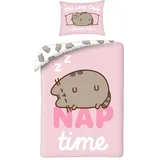 Halantex Pusheen Nap Time Rosa 140 x 200 cm + 70 x 90 cm