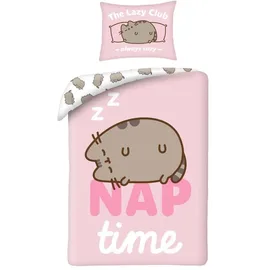 Halantex Pusheen Nap Time Rosa 140 x 200 cm + 70 x 90 cm