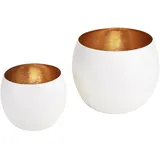 G-C Madras Windlicht Set