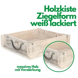 Novaliv Aufbewahrungsbox 30 x 25 x 8 cm 3-tlg. weiß