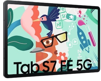 Samsung GALAXY Tab S7 FE Tablet T736B 5G 64GB mystic black Android 11.0