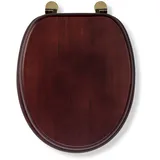 Croydex WC-Sitz Mahagoni Braun