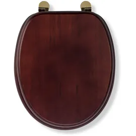 Croydex WC-Sitz Mahagoni Braun