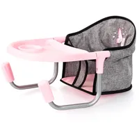 Bayer Design 65933AA Puppentischsitz, Sitz für Puppen mit intergiertem Tablett, für Puppen bis 46 cm, 1:12