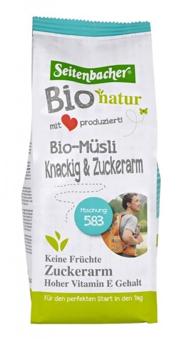 Seitenbacher Knackige-Mischung  zuckerarm #583 bio
