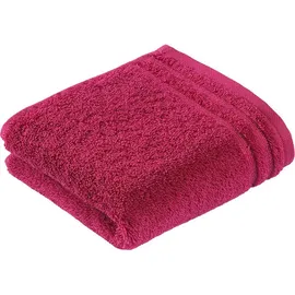 VOSSEN Calypso Feeling Handtuch 50 x 100 cm cranberry