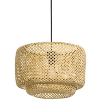 EGLO Pendelleuchte Hettonle Schwarz Ø 42 cm x 110 cm 1-flammig