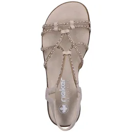 Rieker Sandalette Damen Beige 37