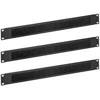 Kwmobile 3X 19 Zoll Server Rack Abdeckung - Bürsten