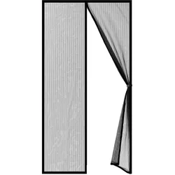 Fliegengitter magnetisch - einfache Klebemontage ohne Bohren - Insektenschutz (80 x 200 cm, Sam)