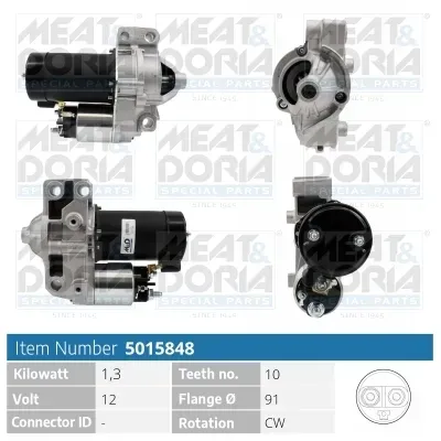 MEAT & DORIA 5015848 für LANCIA RENAULT Citroën/Peugeot