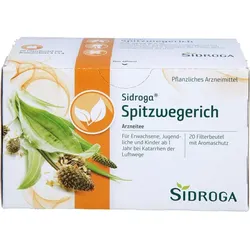 SIDROGA Spitzwegerich Tee Filterbeutel 28 g