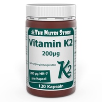 Vitamin K2 (Menachinon-7, MK-7) 200 μg Kapseln 120 Stk - 4 Monatsvorrat