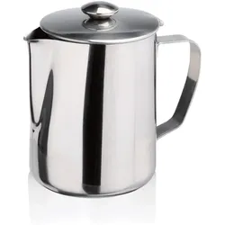 4x Kaffeekanne hochglanzpoliert 2 l, Chromnickelstahl