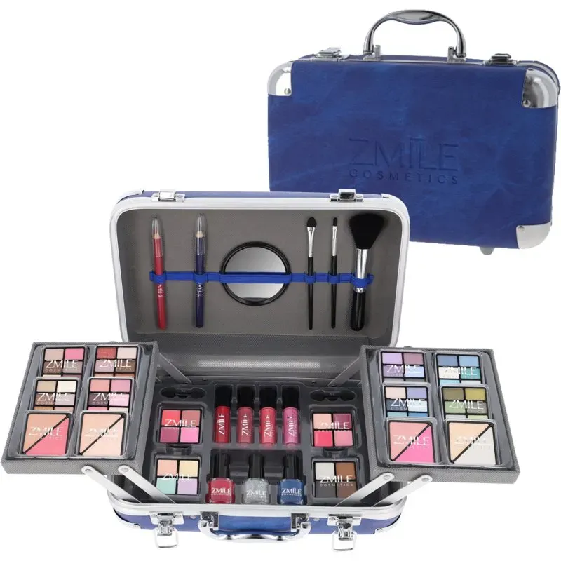ZMILE COSMETICS Traveller Blue Kosmetikkoffer