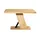 Sconto Esstisch 80 x 75 cm mehrfarbig