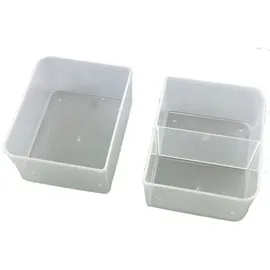 Lock & Lock Vorratsdose rechteckig, 1,0 l mit 3 Innenboxen 205 x 134 x 69 mm