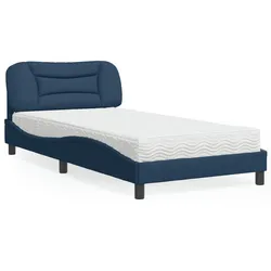 Bett mit Matratze Blau 100x200 cm – Komfort und Stil für dein Zuhause