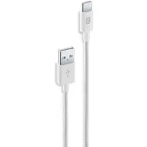 Cellular Line USB-A auf USB-C 1,5 m Weiß
