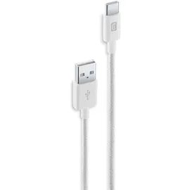 Cellular Line USB-A auf USB-C 1,5 m Weiß