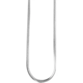 Adelia's Adeliás Damen Halskette Schlangenkette Silber Edelstahl