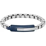 Boss Armband »Schmuck Edelstahl Armschmuck Venezianer ORLADO«, blau