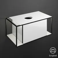 Burgbad Schrank mit Konsolenplatte 1 Auszug 90 x 39,5