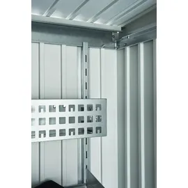 Biohort AvantGarde A1 1,8 x 1,8 m silber-metallic Doppeltür