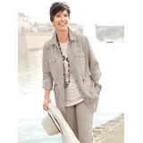 Witt Weiden Blusenjacke in stein | Gr.: 48
