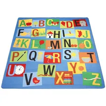 Eduplay Buchstaben Kinderteppich 0 x 0 cm Mehrfarbig