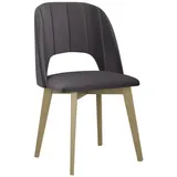 Mirjan24 Esszimmerstuhl Monti IV Textil grau